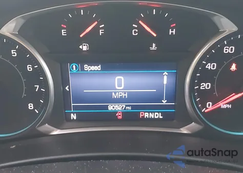 2019 Chevrolet Equinox Lt из США, поврежденный, VIN 2GNAXUEV7K6279198